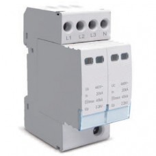 Αντικεραυνικό 2P+N PE 10kA 1.8kV Type 2 AC 64222